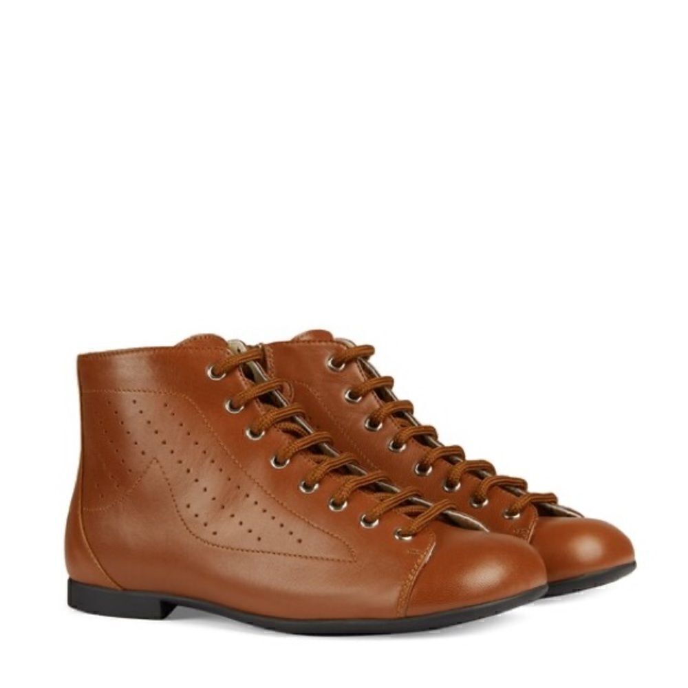 Children's leather ankle boot Gucci